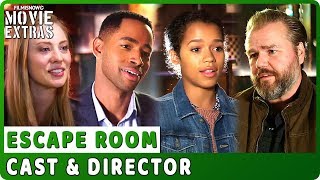 ESCAPE ROOM  Onset Interview with Cast amp Director [upl. by Suiradel]