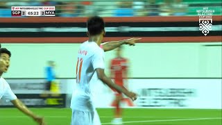 Maung Maung Lwin with a first time volley [upl. by Mag]