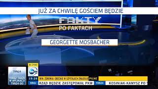 Fakty Po Faktach TVN 24  Wpadka [upl. by Ahtnammas]