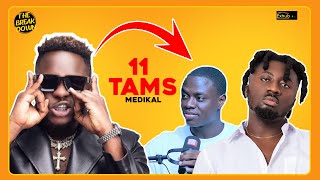 Medikal drags Freethinker Scanty and Amerado on his new song 11 Tams [upl. by Tallula]