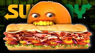 Annoying Orange vs Subway [upl. by Limann305]