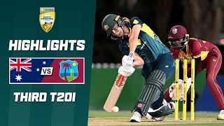 Australia v West Indies  Third T20I 202324 [upl. by Lemcke816]