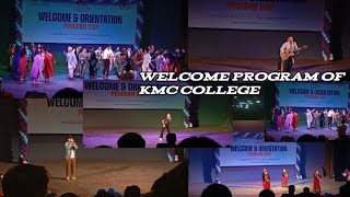 WELCOME PROGRAM OF KATHMANDU MODEL COLLEGE KMC🔥😍 [upl. by Woehick]