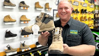 AustralianMade Mongrel 261060 amp 461060 Work Safety Boots SafetyQuip Australia [upl. by Friederike]