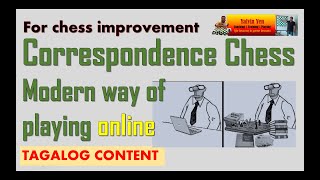 Correspondence Chess  The modern way of playing online chess  Tagalog  Yalvin Chess [upl. by Htiffirg]