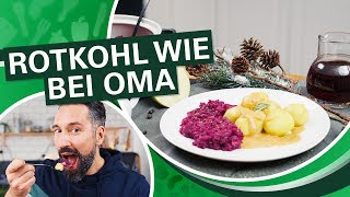 Apfelrotkohl zubereiten genau wie bei Oma [upl. by Onilegna]