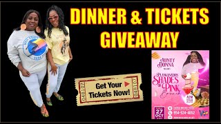 DINNER amp TICKETS GIVEAWAY [upl. by Tiphanie34]