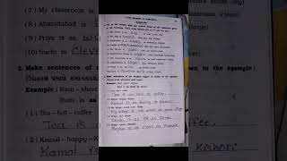 STD 7English Grammar chapter 7 The Degrees of comparisonNavneetGrammar and composition Dhoran7 [upl. by Poyssick]