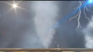 ▶️ Tornado Sound Effects Twister Sound Wild Storm Ambience 12 Hours 🌏 [upl. by Lambard]