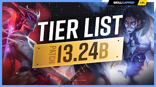 NEW TIER LIST for PATCH 1324B  League of Legends [upl. by Suu214]