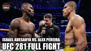 UFC FULL FIGHT Alex Pereira vs Israel Adesanya UFC 281 – Nov 12 2022  ESPN MMA [upl. by Arline]