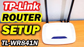 TPLink TLWR841N Setup and Full Configuration [upl. by Feil759]