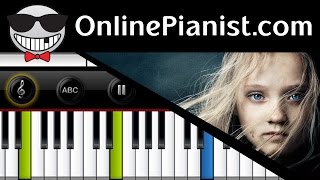 Les Miserables  On My Own  Piano Tutorial amp Sheets Easy Version [upl. by Pepito304]