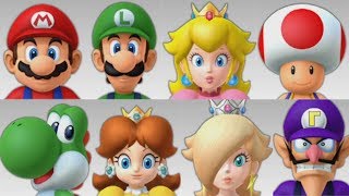 Mario Party 10  All Characters [upl. by Pouncey970]