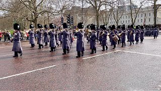 Buckingham Palace  Changing of the Guard 22 March 2023 [upl. by Anirav275]