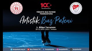 Artistik Buz Pateni 1Bölge Yarışması Ankara [upl. by Quickman]