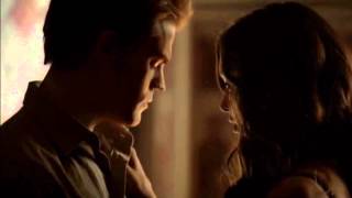 Vampire Diaries 5x09 Stefan and Katherine Kissing Scene HD [upl. by Kippie190]