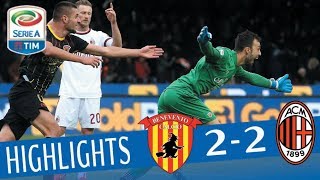 Benevento  Milan 22  Highlights  Giornata 15  Serie A TIM 201718 [upl. by Mishaan161]