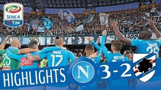 Napoli  Sampdoria 32  Highlights  Giornata 18  Serie A TIM 201718 [upl. by Tayyebeb]