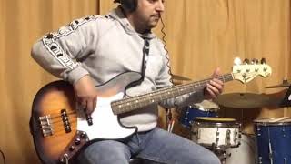 Marmellata N25 Cesare Cremonini  Bass Cover Fabrizio Bartolini [upl. by Adnuahs]