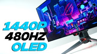 480Hz OLED is HERE and its sick  ASUS PG27AQDP [upl. by Angus]