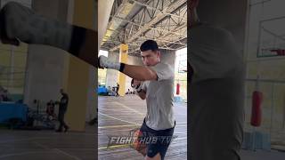 Dmitry Bivol bareknuckle training for Artur Beterbiev [upl. by Soulier39]