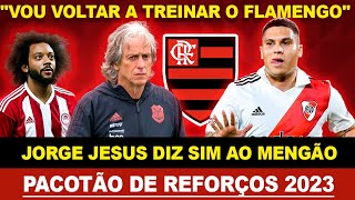 SURREAL ACABOU A ESPERA POR JJ NÃO SEREMOS MAIS VIUVAS FLAMENGO DEFINE CONTRATAÇÕES PARA 2023 [upl. by Malloch]