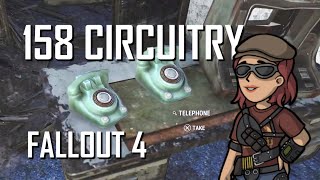 Where to get 158 CIRCUITRY in telephones merchants amp more in FALLOUT 4 PS5 no mods [upl. by Arezzini239]