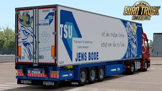 ETS2 Chereau Trailer Mod Euro Truck Simulator 2 [upl. by The]