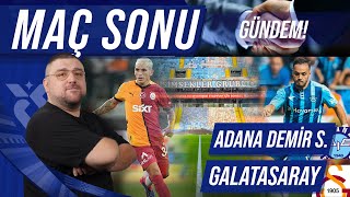 Adana Demirspor  Galatasaray  Maç Sonu Değerlendirmesi  UEL Fikstür İncelemesi [upl. by Aihsram]