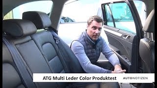 AutoInnenraumpflege mit ATG Multi Leder Color Pro [upl. by Nojel]