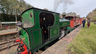 Tanfield Railway  Footplate Experience [upl. by Nnaerb357]