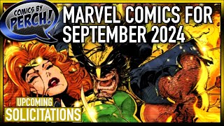 Marvel solicitations for September 2024 [upl. by Cyrilla]