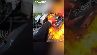 Riders Worst Nightmare Bike Catches Fire While Riding 😱 [upl. by Noreen770]