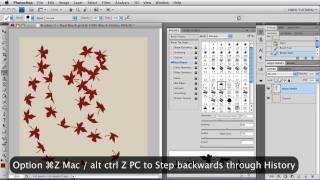 Brushes 5  Dual Brush  Photoshop Tutorial [upl. by Davy]