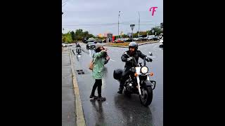 Motobikers showed a gesture of kindness and humanity shorts [upl. by Kaufman28]