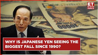 Japanese Yen Falls To Weakest Since April 1990 Why Is The Currency So Weak  US Inflation [upl. by Oal433]