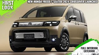 New Honda Freed 2024 Crossover Launched In Japan  First Look  Full Interior Exterior [upl. by Cirenoj804]