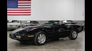 1988 Chevrolet Corvette For Sale  Walk Around 27k Miles [upl. by Maze]