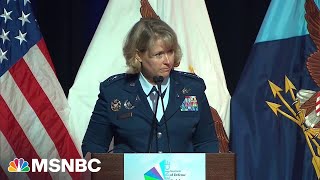 Space Force leader condemns barriers created by antiLGBTQ laws [upl. by Boru]