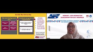 Webinar Arizona State University  How to Decide The University  Part 3 [upl. by Reywas]