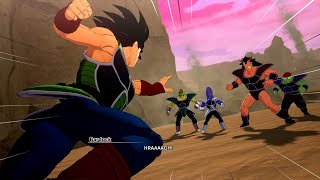 Bardock VS Dodorias SubordinateDragon Ball Z Kakarot DLC [upl. by Namrej]