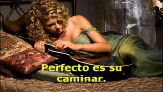 Taylor Swift  Teardrops On My Guitar Spanish version LETRA Y MP3 GRATIS [upl. by Paymar]