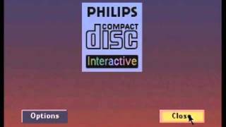 Philips CDi system startup menu and quotPhilips Interactive Mediaquot logo [upl. by Yeldua186]