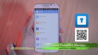 Enpass Password Manager Android App Review [upl. by Yeldoow]