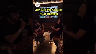 Amy Lee Vocal Warmup PreConcert 🇨🇦 2024 evanescence liveconcert interview shorts trending [upl. by Baniaz937]