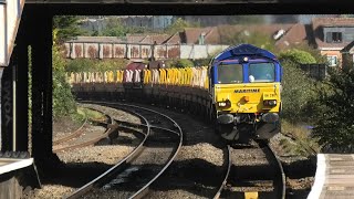 Margam to Portbury amp Return Steel Trains October 2024 [upl. by Kissel301]