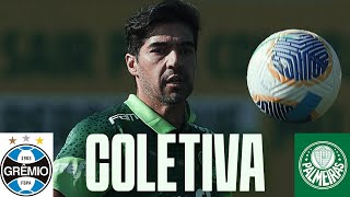 COLETIVA ABEL FERREIRA  GRÊMIO 2 X 2 PALMEIRAS  BRASILEIRO 2024 [upl. by Teerpnam]