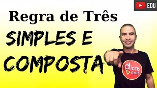 Aprenda Agora I Regra de Três I Simples I Composta [upl. by Hadria]