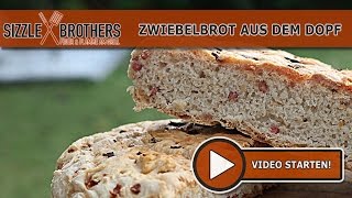 Zwiebelbrot aus dem Dutch Oven  GrillRezepte und mehr  SizzleBrothers [upl. by Samford]